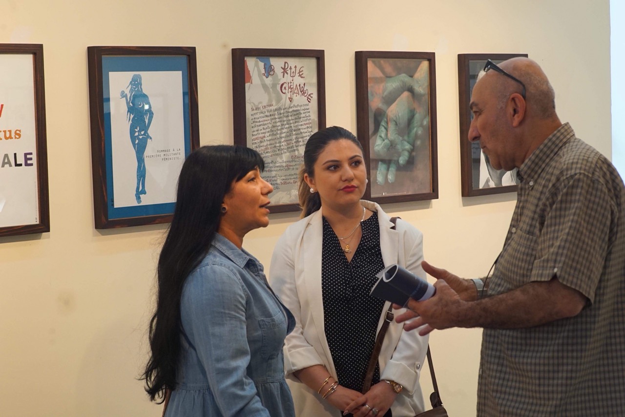 مدينة السليمانية تحتضن اول معرض للفن المعاصر – تصوير: ابراهيم فتاح